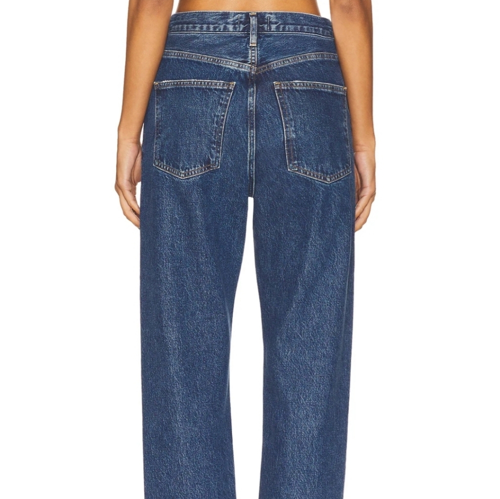 Agolde 90s Mid-Rise Loose Fit Jeans in Foundation Size 25 - Picture 3 of 12